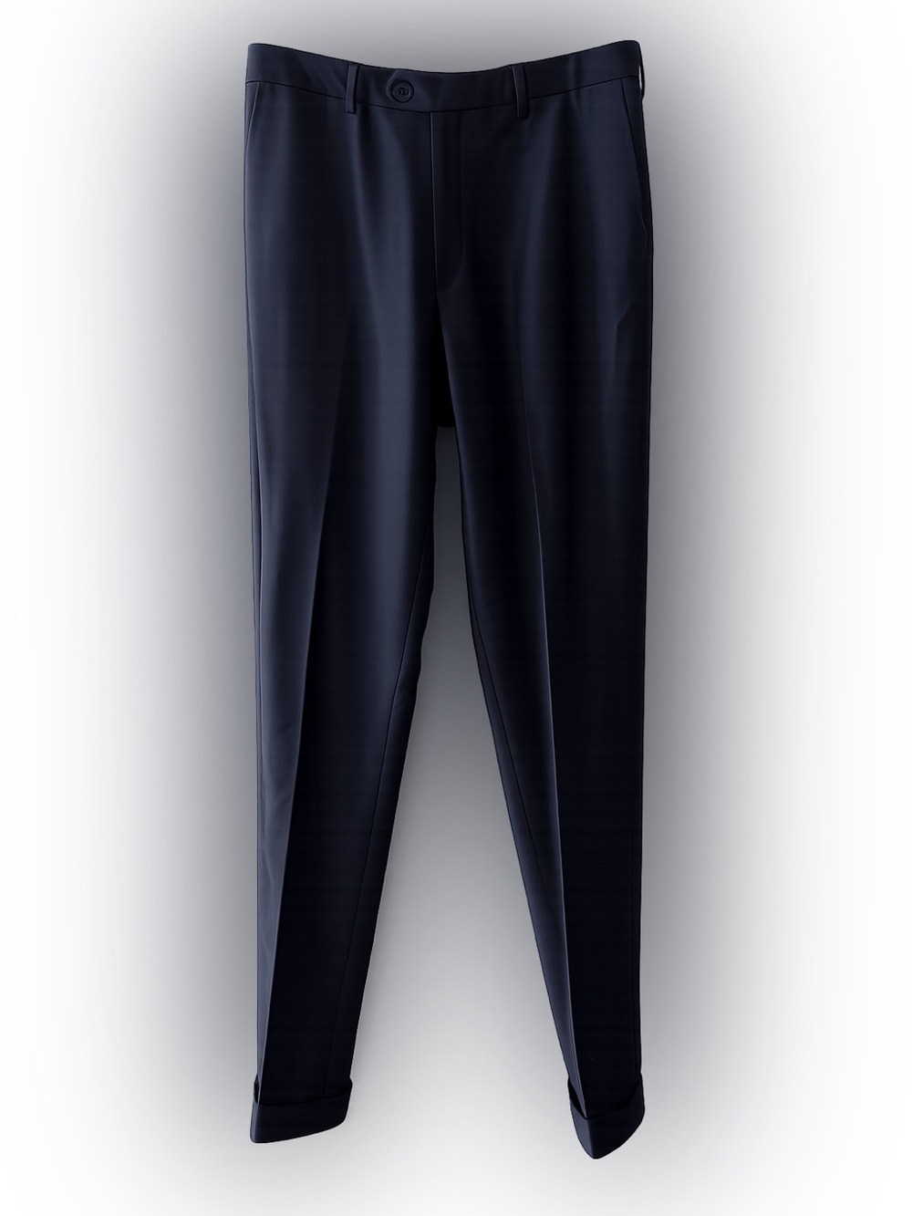 Andrea Ardenti Italy Men's Navy Trousers Tailored Super 120s Wool 32x32 classic